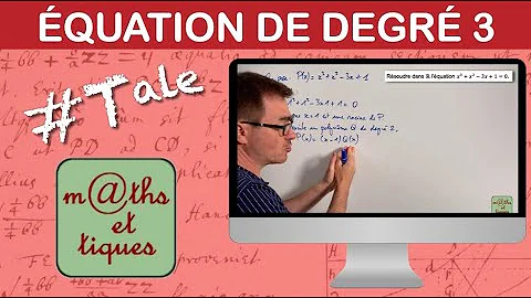 Qui est le premier à avoir résolu une équation de degré 3 ?