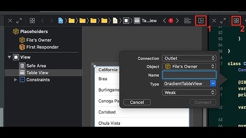 How To Connect Outlet In Xcode