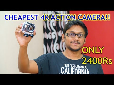 Cheapest 4K Action Camera 2017 | Only 2400Rs!!