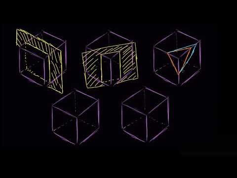 კუბის განივად გაკვეთის გზები