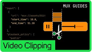 Easily create shorter video clips with the Mux video API
