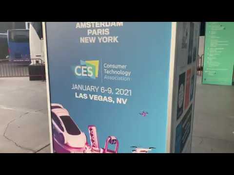 Leaving CES Las Vegas 2020: Walk To LVCC North Hall Cab Stand