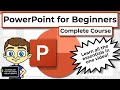 Microsoft PowerPoint for Beginners - Complete Course