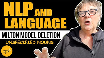 The intriguing realm of NLP Milton Model