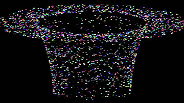 hd 3d dot matrix particle tornado touch down first step made using vb.net 2d graphics