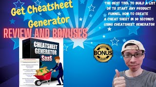 🔥 Cheatsheet Generator Review🔥 How To Create a Cheat Sheet in 30 Seconds? And Build a List With it? screenshot 2