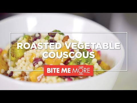 HEALTHY RECIPE - Roasted Vegetable Couscous Salad