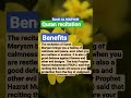 benefits of Surah Maryam #prophetmuhammadﷺ #islam #surahmariam #quran #verse #recitation