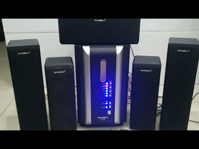 (Đã bán) Loa vi tính Soundmax B30 5.1 đã qua sử dụng kèm remote học