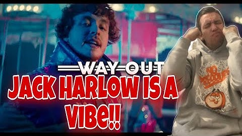 Jack Harlow - Way Out feat. Big Sean [Official Video] (Reaction)