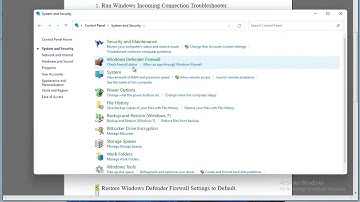 Fix Windows Defender Firewall has Blocked Some Features of This App error (2024 Updated)