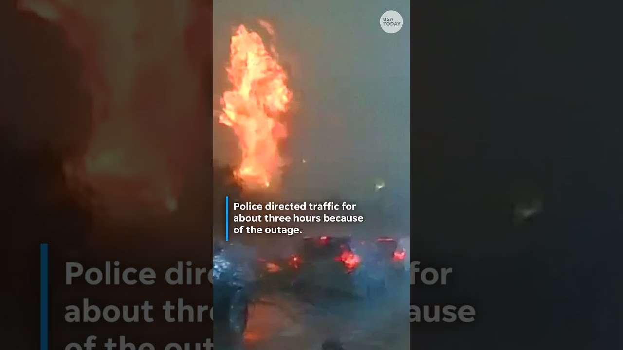 Dashcam Captures Terrifying Lightning Strike In South Carolina Shorts