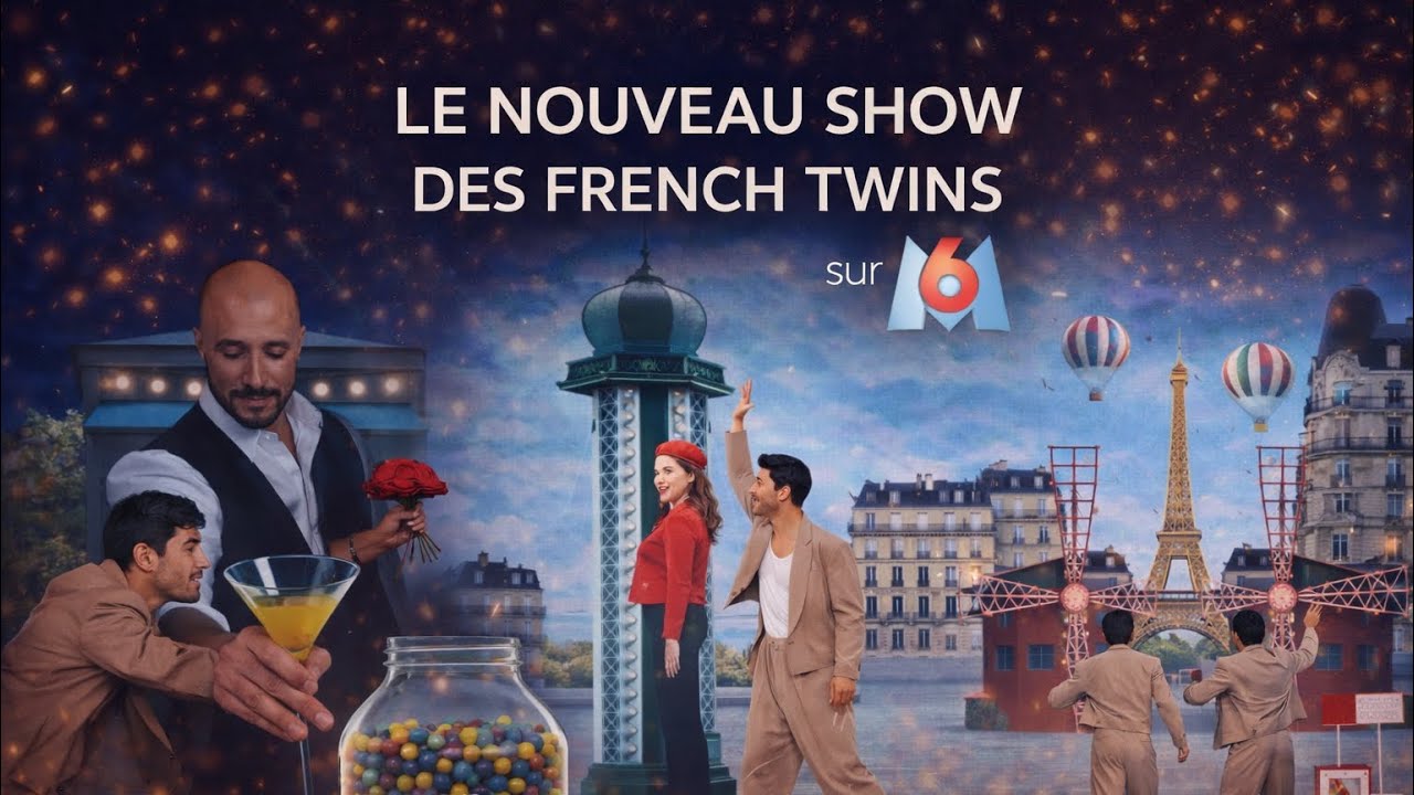 The new French Twins show on French TV YouTube