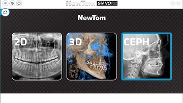 NEWTOM GiANO HR 2D CEPH EXAMINATION