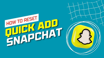 How to reset quick add on snapchat (Easy Method) !!