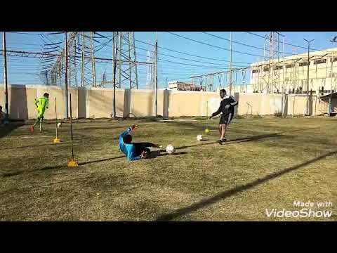 الكابتن احمد رياض اكاديميه سانتوس ملعب كهرباء زاويه غزال