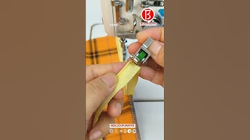 Sewing Tools And Tutorial Invisible zipper foot with roller Part 42