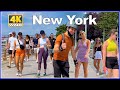 【4K】WALK along Hudson River Park NEW YORK city vlog 4k video