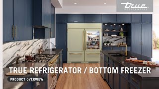 True 36Inch Refrigerator with Bottom Freezer | Product Overview