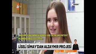 Lise Öğrencimiz Simay Yükselin Başarı Öyküsü Atv Ana Haberde 16 Şubat 2024