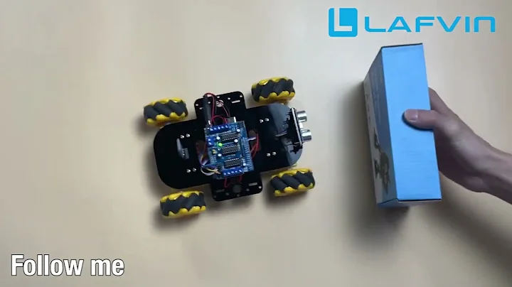 LAFVIN Omni Directional Mecanum Wheels Robot Car Kit for Arduino UNO R3 STEM Educational DIY Coding