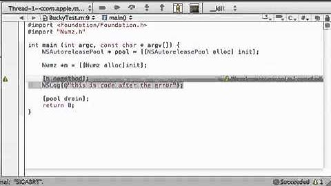 Objective C Programming Tutorial - 42 - Error / Exception Handling