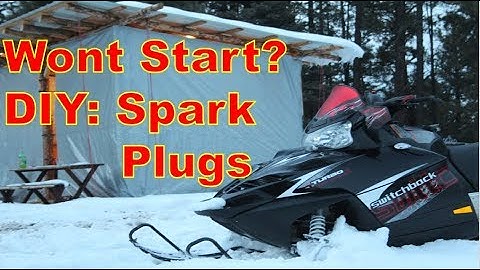 Polaris Switchback Turbo Spark Plug Change