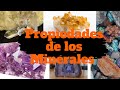 Composicin y propiedades de los minerales  formacin y cristalizacin geologa activa