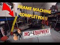 Blue Line Garage - Custom Made Auto Frame Machine for Automotive Frame Repair - (Part 3) COMPLETED!!