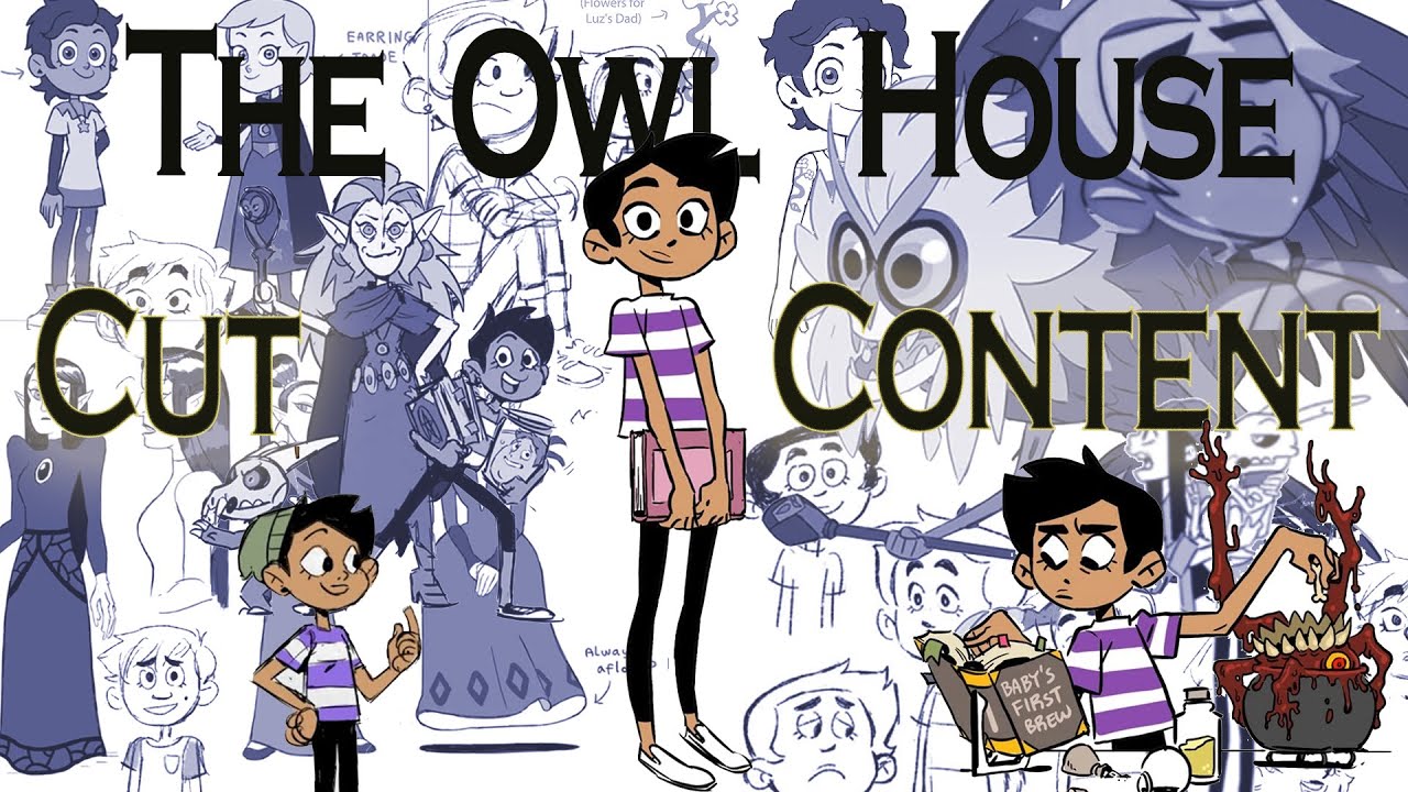 Контент клан Хаус. The Owl House luz x Hunter. The Owl House Revived. Owl House luz Titan form. Cut content