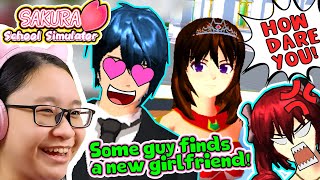 Sakura School Simulator Gameplay - Some Guy Has a New Girlfriend??? screenshot 2