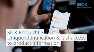 SICK Product ID - Unique identification and fast access to product information