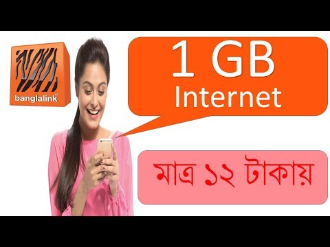 12 taka 1 GB internet on banglalink sim new offer