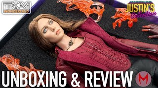 Avengers Endgame Scarlet Witch / Wanda Maximoff Fire Toys 1/6 Scale Figure Unboxing & Review