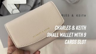 UNBOXING/REVIEW CHARLES and KEITH CK6-50770356 ORIGINAL - MINI WALLET DOMPET  TERAWET 