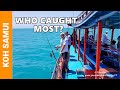 Excursion de pche en haute mer au large de koh samui thalande  mr tu fishing