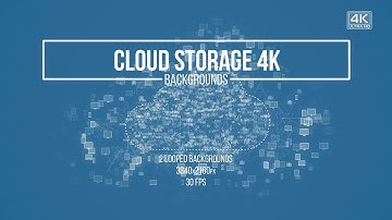 Motion Graphics - Cloud Storage 4K