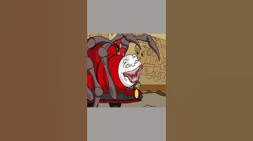 CHOO CHOO CHARLES KILLS POPPY PLAYTIME CHARACTER EP.1 #shorts