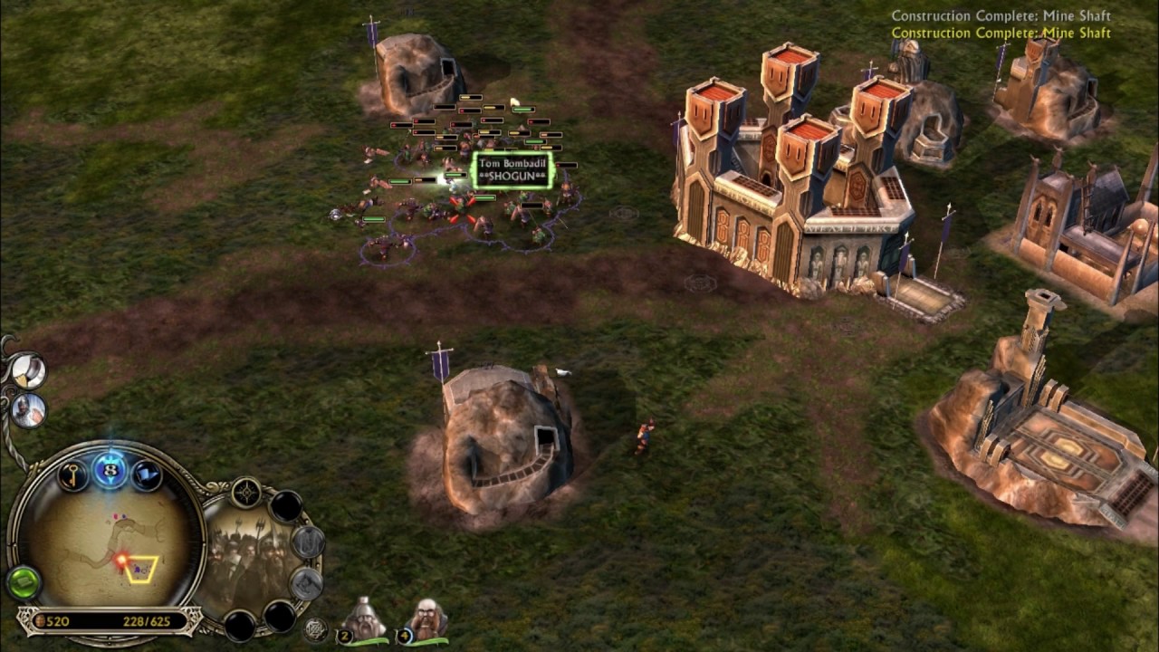 LOTR BFME2 1.09 - Gimli is Unstoppable! Dwarves Online Battle