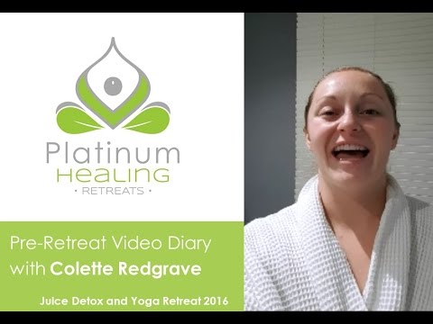 Colette Redgrave experiences the Platinum Healing Juice Detox and Yoga Retreat