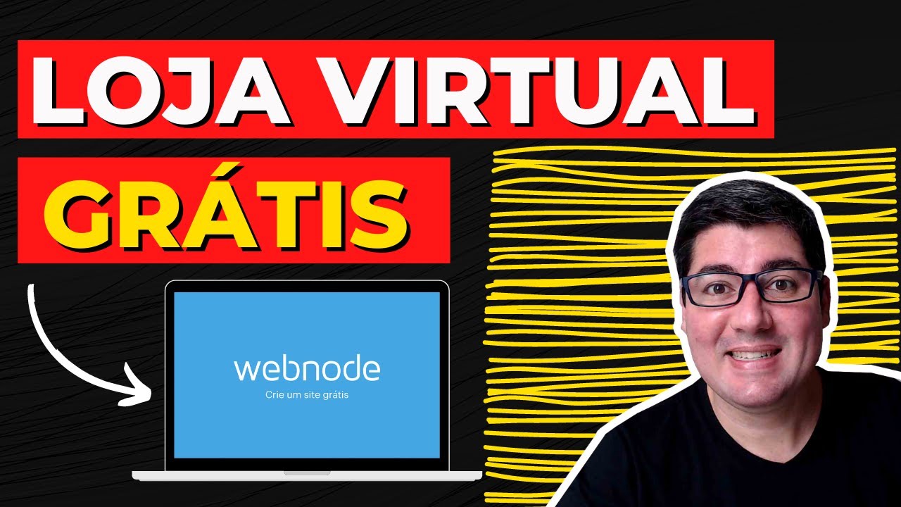 Como Criar Loja Virtual GRÁTIS com Webnode