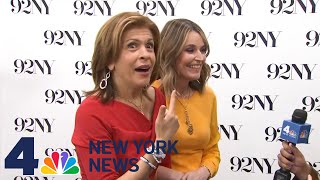 Savannah Guthrie & Hoda Kotb reflect on faith and doubt at 92NY | NBC New York