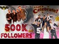 Shivani 500k celebrate vlog all team  monish tailor  chotanwab  rishab khan  cuteshivani