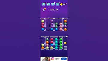 Ball Sort Level 304   Puzzle Color Sort Tatem Games Inc. All levels, #ballsortpuzzle