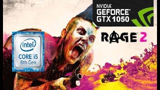 Rage 2 on GTX 1050