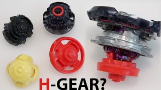 BEY MOD: Dynamite Battle x QuadDrive H Gear ARMOR TIP DRIVER MODS | Beyblade Burst DB