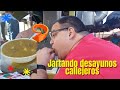 ASÍ ES EL DESAYUNO DEL DOMINICANO. Un paseo por la ciudad... comiendo