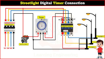 Streetlight Digital Timer Connection