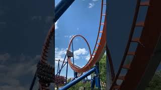 Valravn #short #shorts #rollercoaster #rollercoasters #coaster #themepark #themeparks #cedarpoint