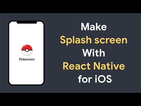 Make Splash screen with React Native for iOS | React Native Tutorial for beginner